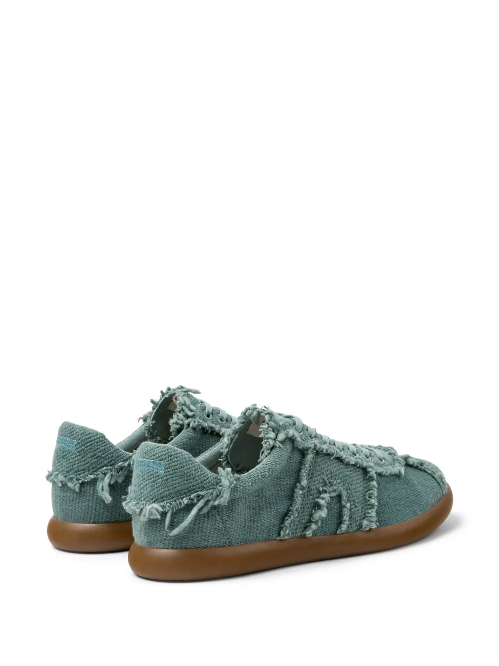 Exclusive Camper Pelotas Soller Sneakers — Green — Size US M 3.5 - US W 5 — Back View