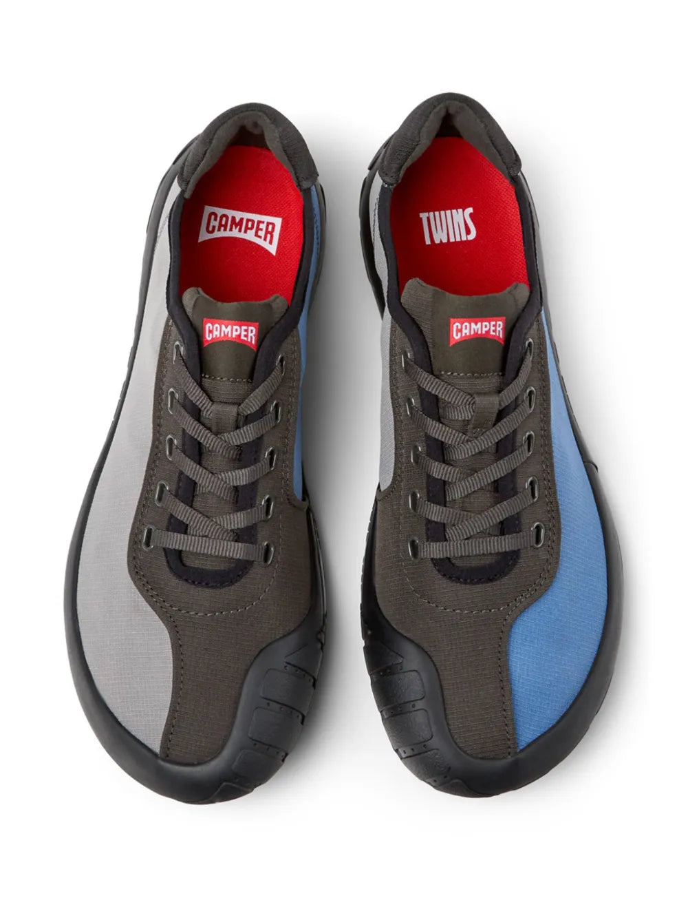 Exclusive Camper Peu Path Sneakers — Grey — Size US M 7 - US W 8.5 — Back View
