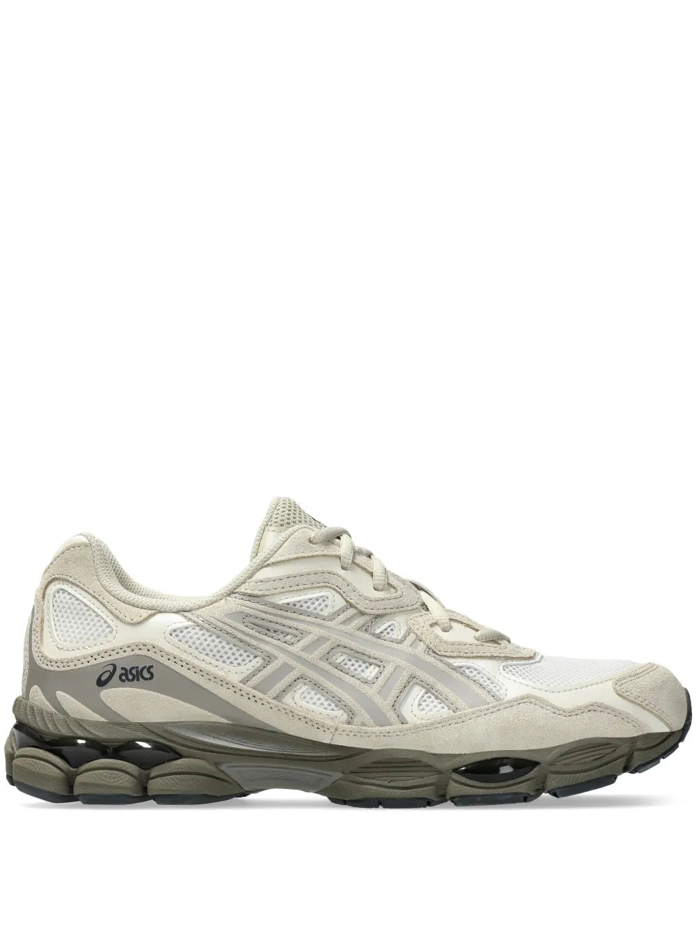 Exclusive Asics Gel-Nyc Sneakers — Almond Beige — Size US M 10.5 - US W 12 — Front View