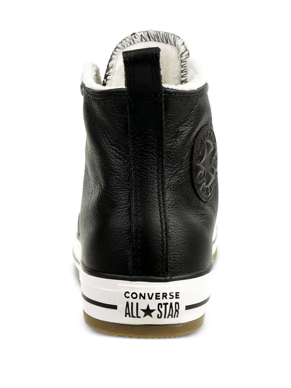 Exclusive Converse Chuck Taylor All Star Hiker Boot Sneakers — Black — Size US M 6 - US W 7.5 — Top View