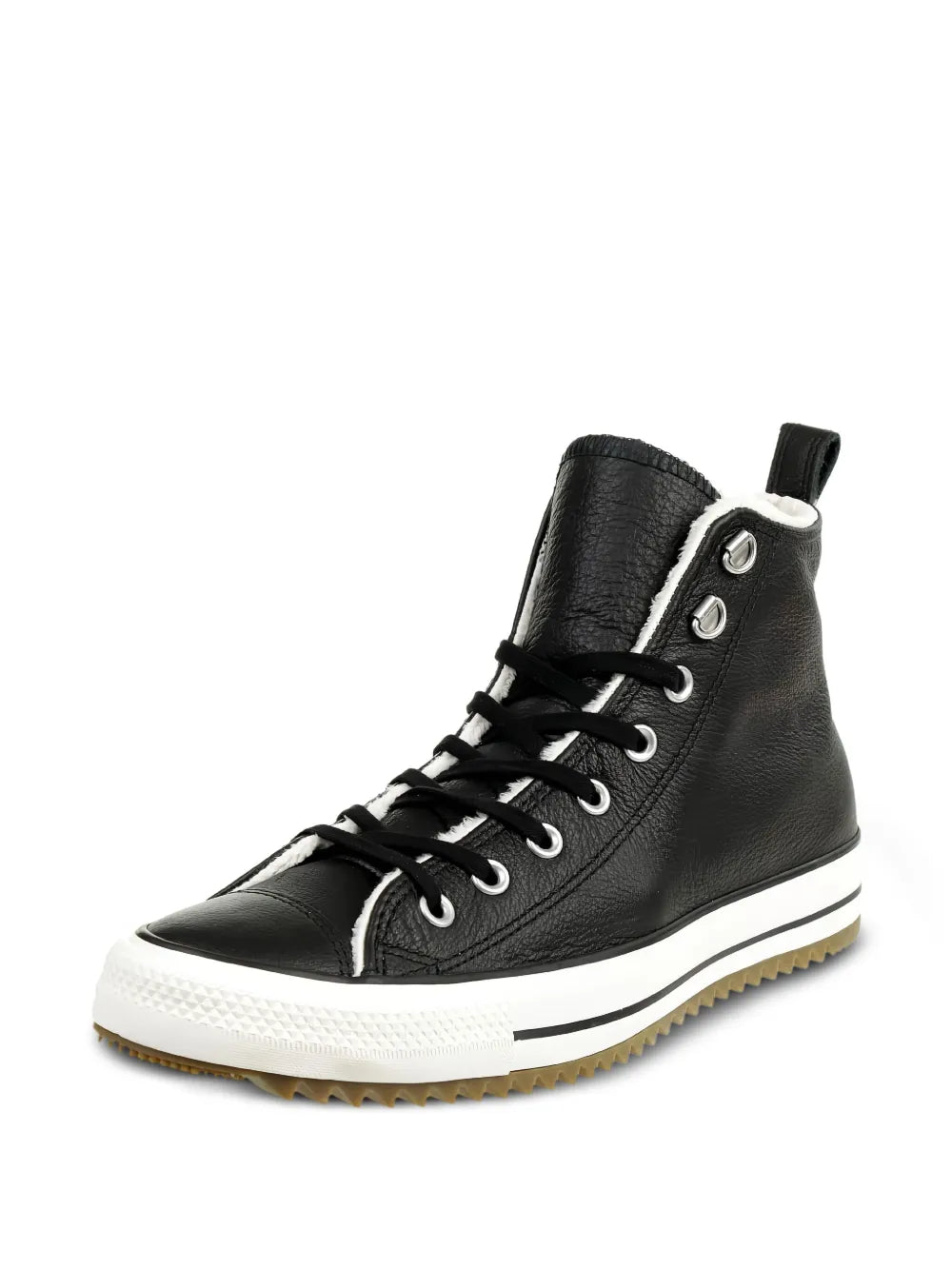 Exclusive Converse Chuck Taylor All Star Hiker Boot Sneakers — Black — Size US M 6 - US W 7.5 — Side View
