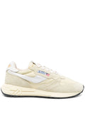 Exclusive Autry Reelwind Sneakers — Light Beige — Size US M 6 - US W 7.5 — Front View