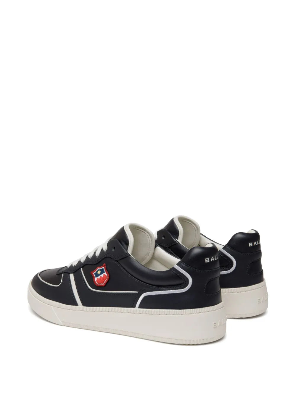 Exclusive Bally Raise Trainers — Blue — Size US M 7 - US W 8.5 — Back View