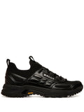 Exclusive Bally Faster Trainers — Black — Size US M 7.5 - US W 9 — Front View