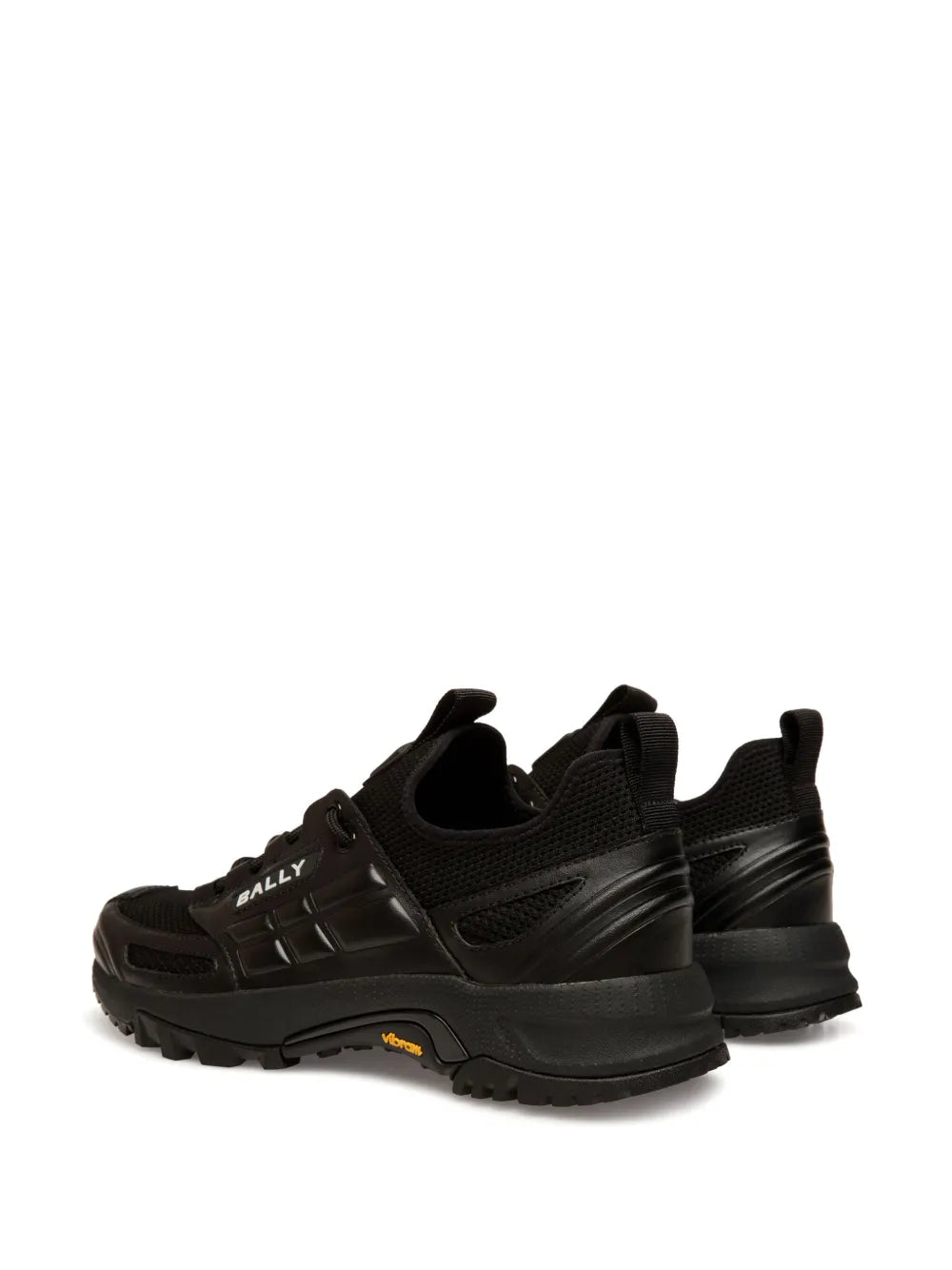 Exclusive Bally Faster Trainers — Black — Size US M 7.5 - US W 9 — Back View
