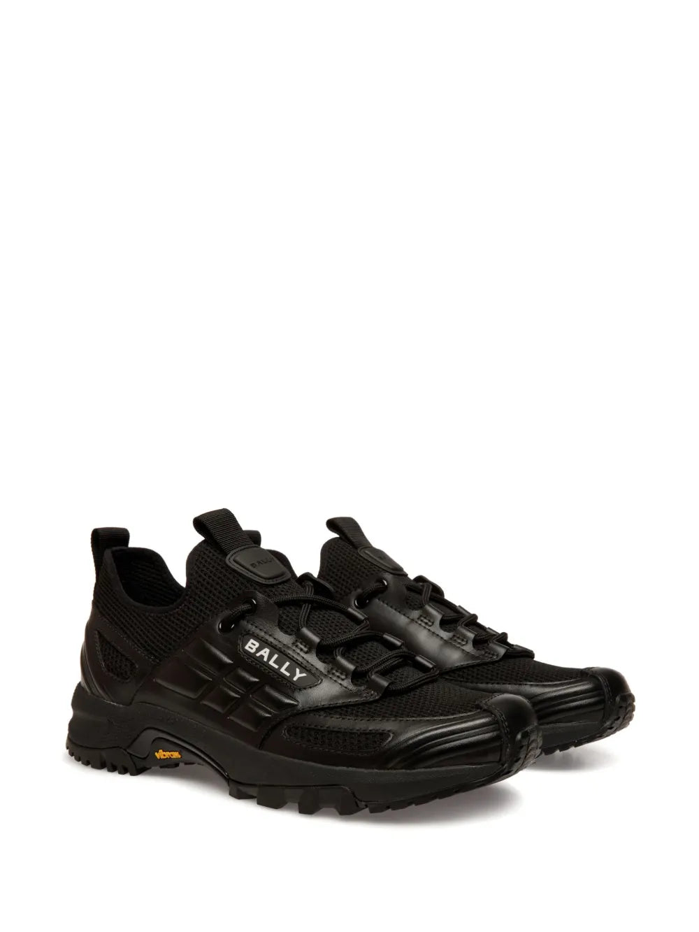 Exclusive Bally Faster Trainers — Black — Size US M 7.5 - US W 9 — Side View