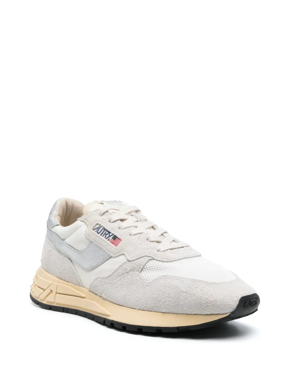 Exclusive Autry Reelwind Sneakers — White — Size US M 4 - US W 5.5 — Side View