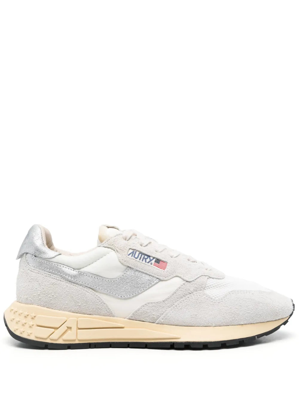 Exclusive Autry Reelwind Sneakers — White — Size US M 4 - US W 5.5 — Front View
