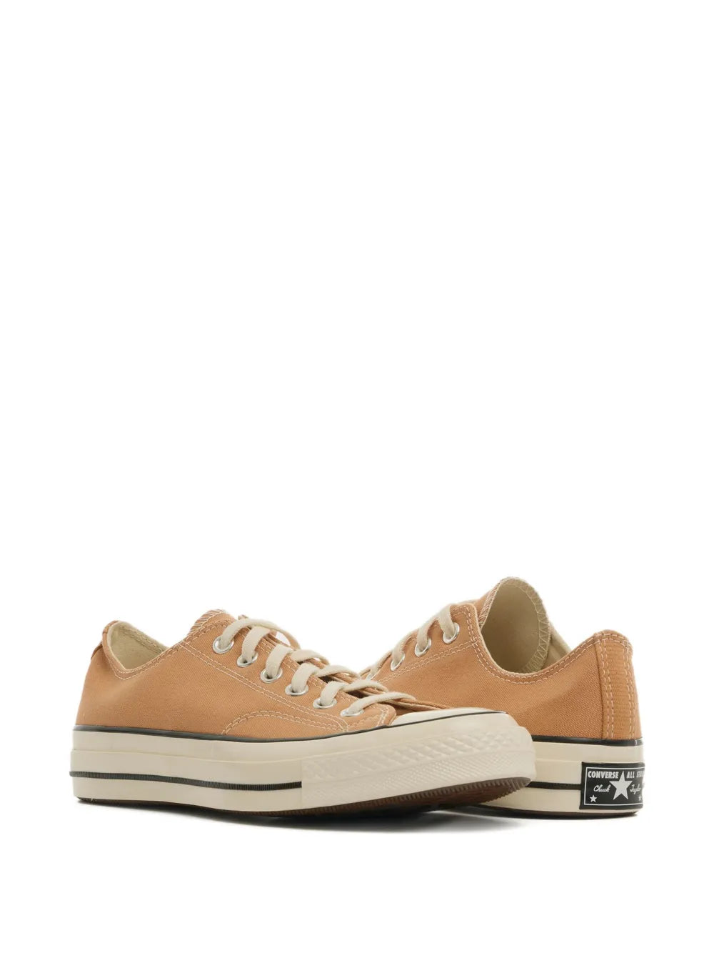 Exclusive Converse Chuck 70 Sneakers — Light Orange — Size US M 7 - US W 8.5 — Side View