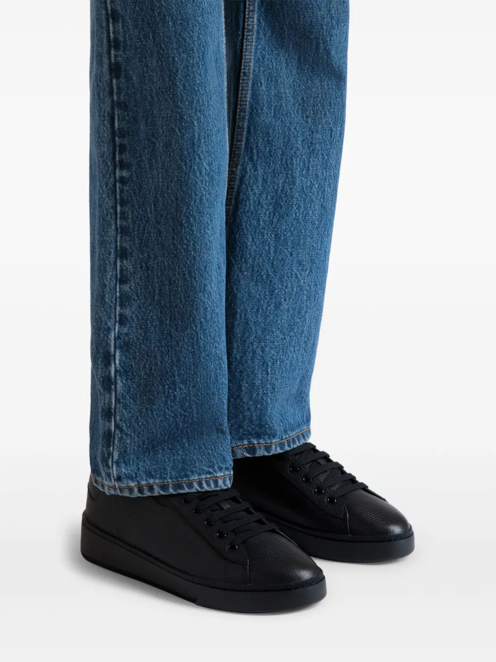 Exclusive Bally Raise Trainers — Black — Size US M 7 - US W 8.5 — Lifestyle View
