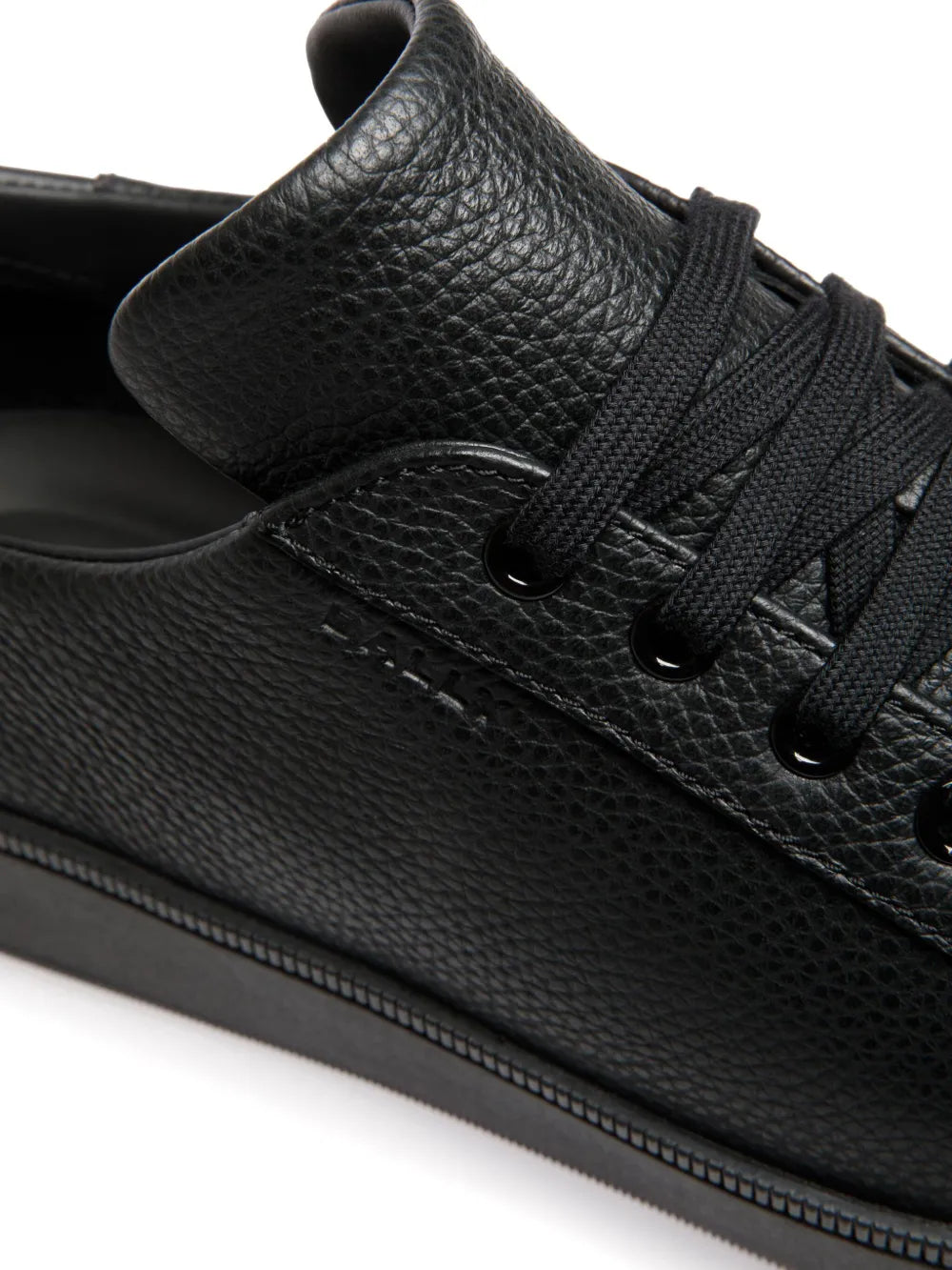 Exclusive Bally Raise Trainers — Black — Size US M 7 - US W 8.5 — Detail View