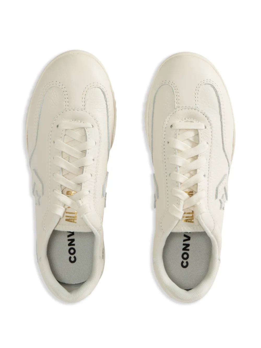 Exclusive Converse Run Star Sneakers — White — Size US M 5 - US W 6.5 — Top View