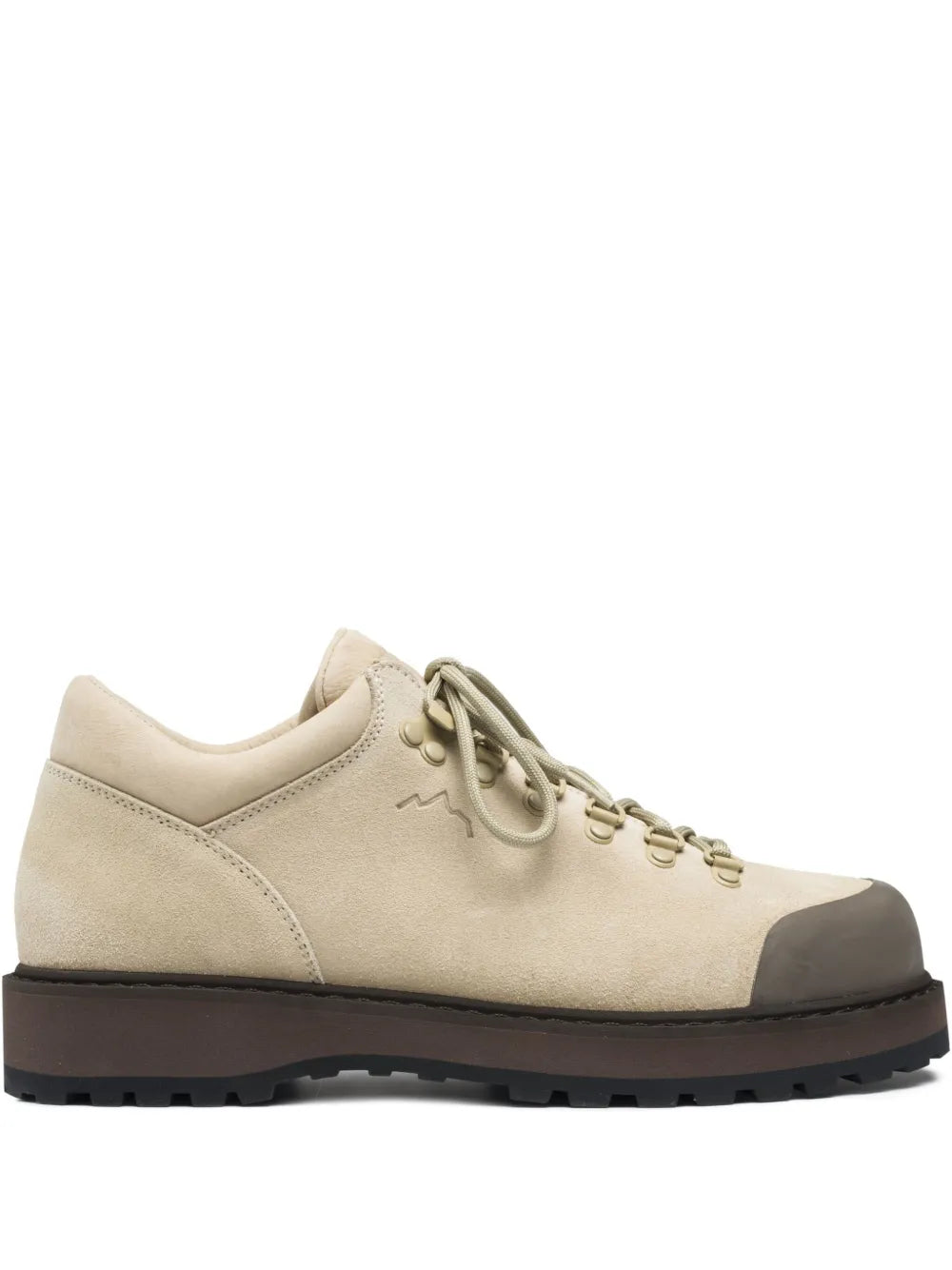 Exclusive Diemme Suede Sneakers — Light Beige — Size US M 6 - US W 7.5 — Front View