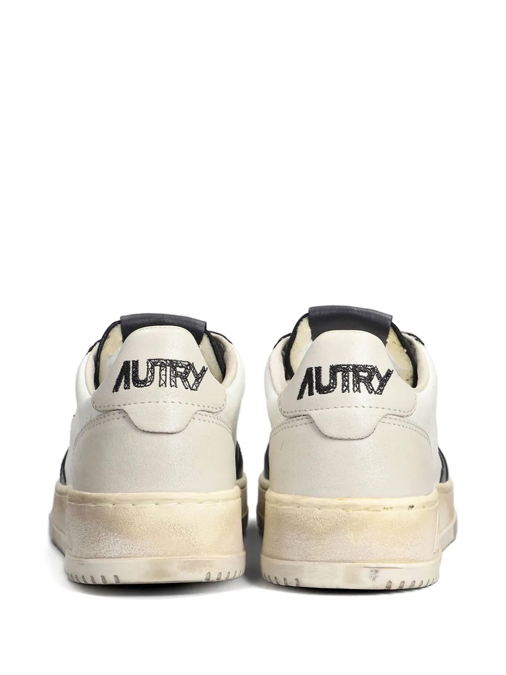 Exclusive Autry Sup Vint Sneakers — White — Size US M 3.5 - US W 5 — Top View