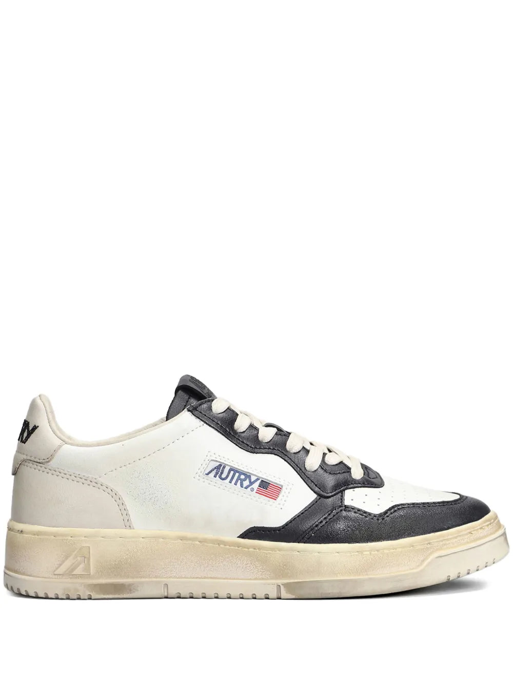 Exclusive Autry Sup Vint Sneakers — White — Size US M 3.5 - US W 5 — Front View