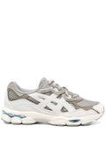 Exclusive Asics Gel Nyc Sneakers — Light Grey — Size US M 5 - US W 6.5 — Front View