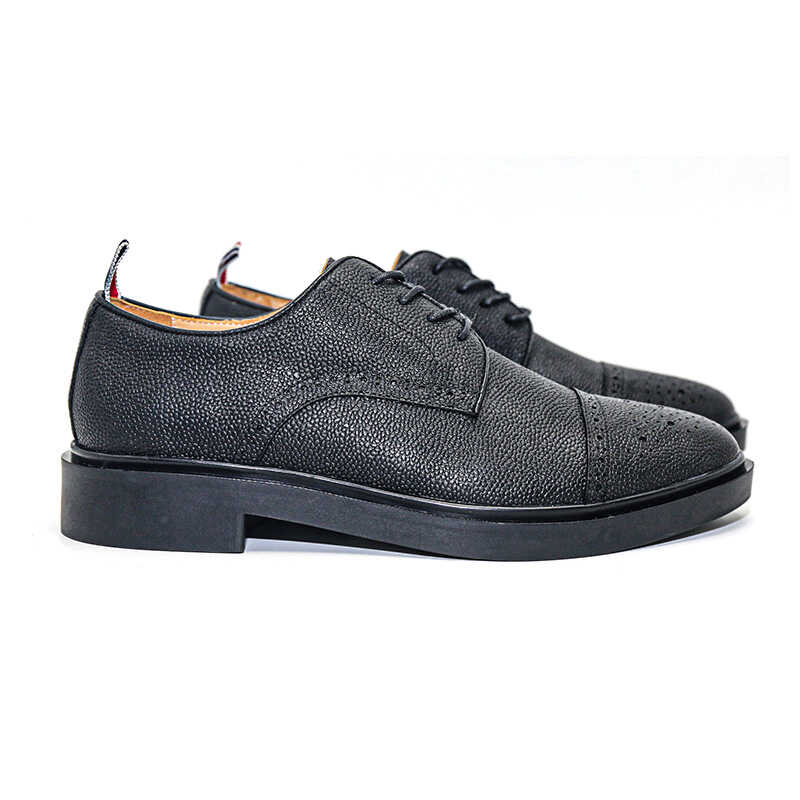 Exclusive MR.TOM Men Leather Shoe — 39 — Back View