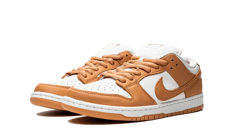 Exclusive SB Dunk Low — White/Green Apple — Size US M4.5- UK 4- EUR 36.5 — Front View