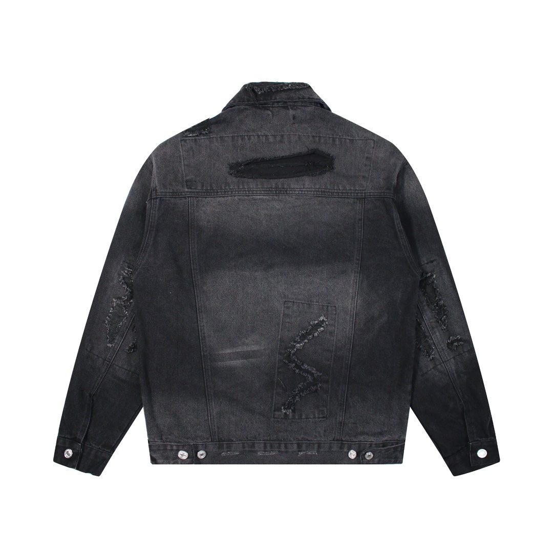 Exclusive Balenciaga Classic Black Jacket — M — Side View