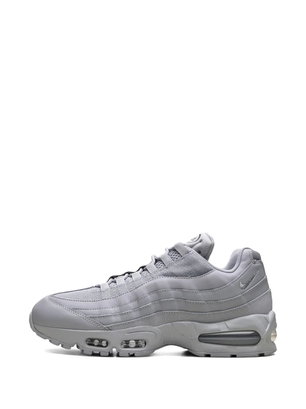 Exclusive Air Max 95 Wolf Grey Trainers — Light Grey — Size US M 8.5 - US W 10 — Top View
