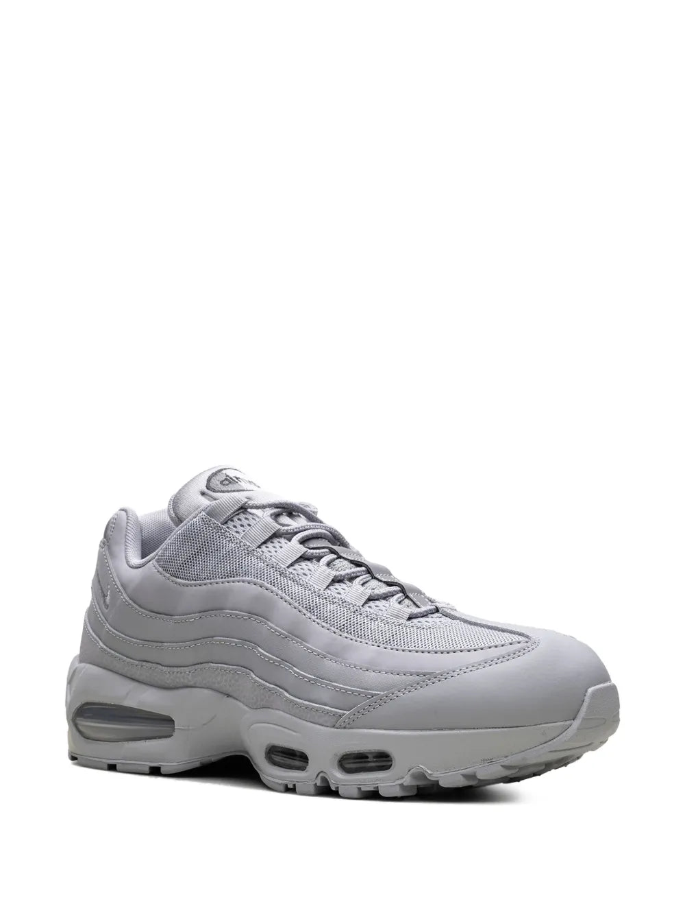Exclusive Air Max 95 Wolf Grey Trainers — Light Grey — Size US M 8.5 - US W 10 — Side View