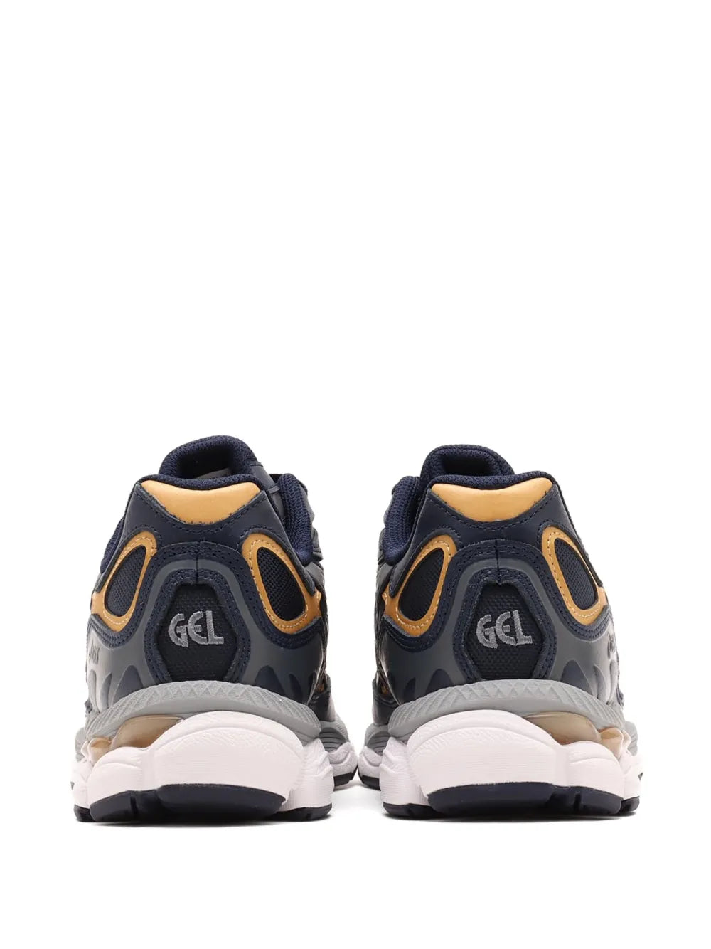Exclusive Asics Gel-Nyc Trainers — Navy Blue — Size US M 7.5 - US W 9 — Back View