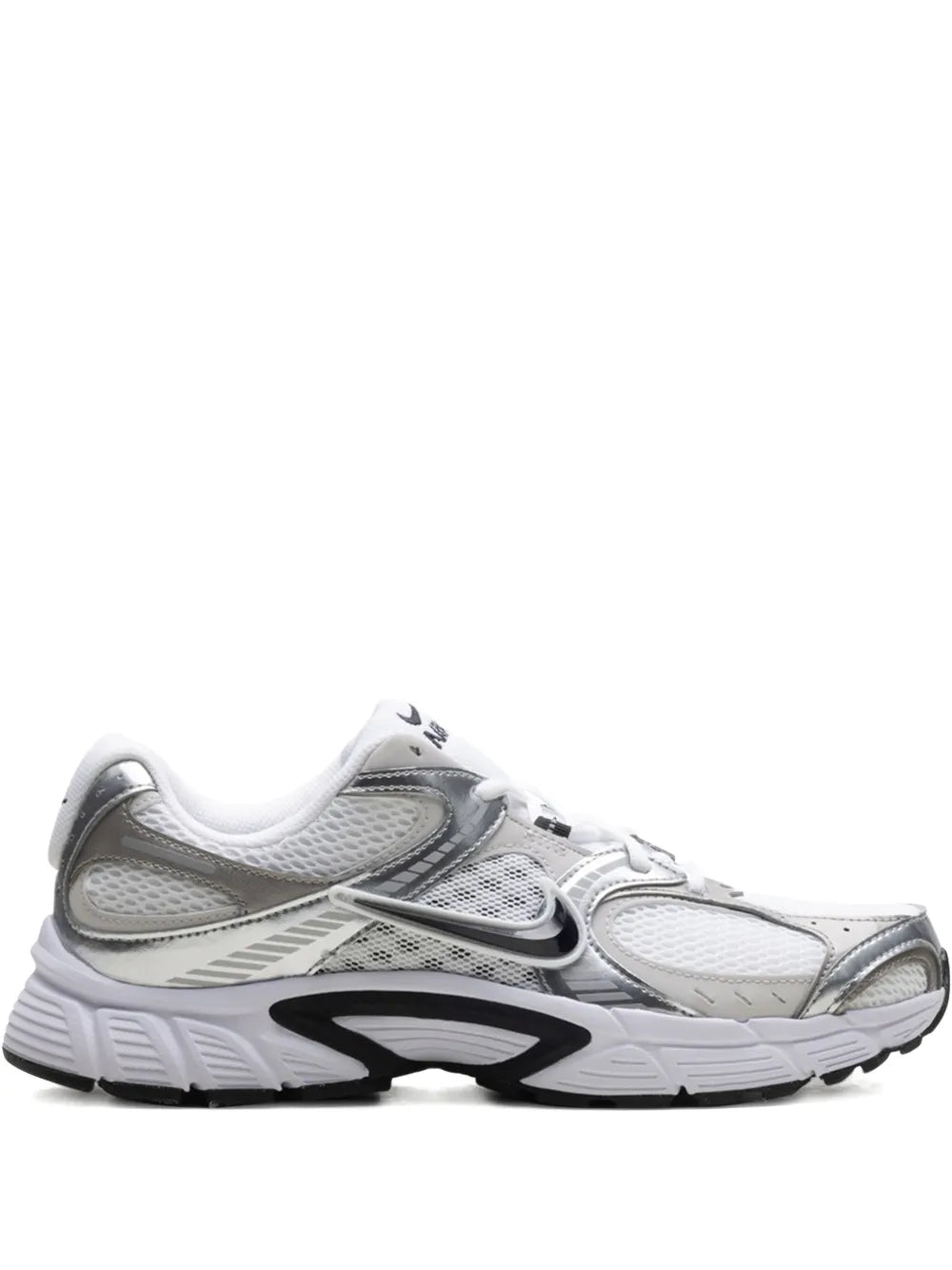 Exclusive Nike V5 Rnr White Vast Grey College Grey Black Sneakers — Grey — Size US M 11 - US W 12.5 — Front View