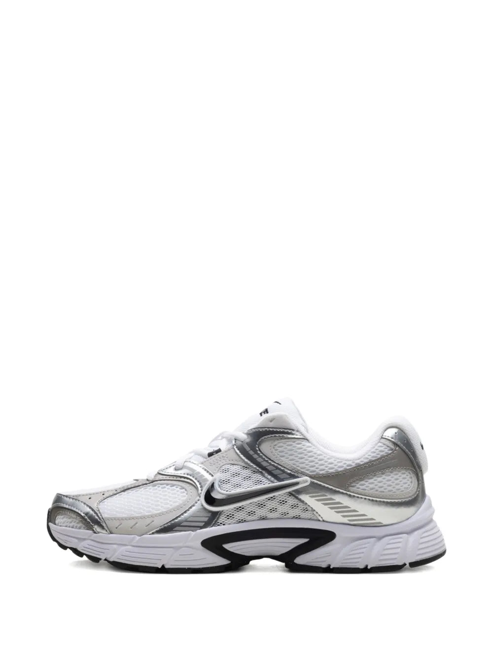 Exclusive Nike V5 Rnr White Vast Grey College Grey Black Sneakers — Grey — Size US M 11 - US W 12.5 — Top View