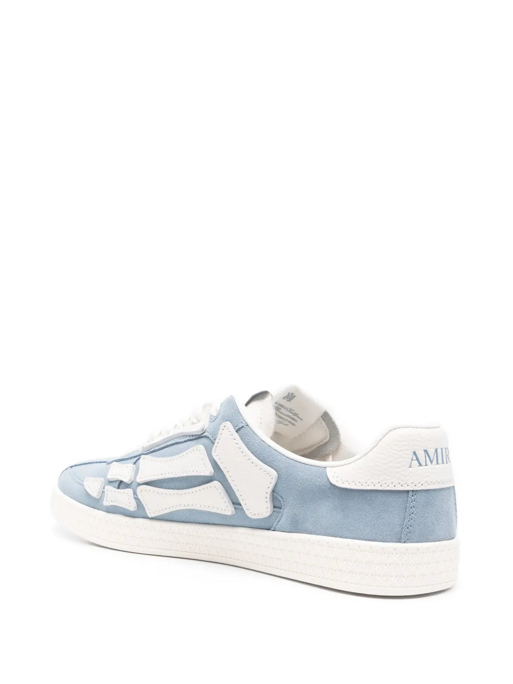 Exclusive Amiri Pacific Sneakers — Blue/White — Size US M 10 - US W 11.5 — Back View