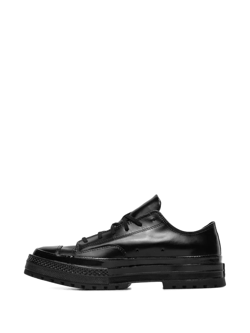 Exclusive Converse Chuck 70 Formal Sneakers — Black — Size US M 10 - US W 11.5 — Side View