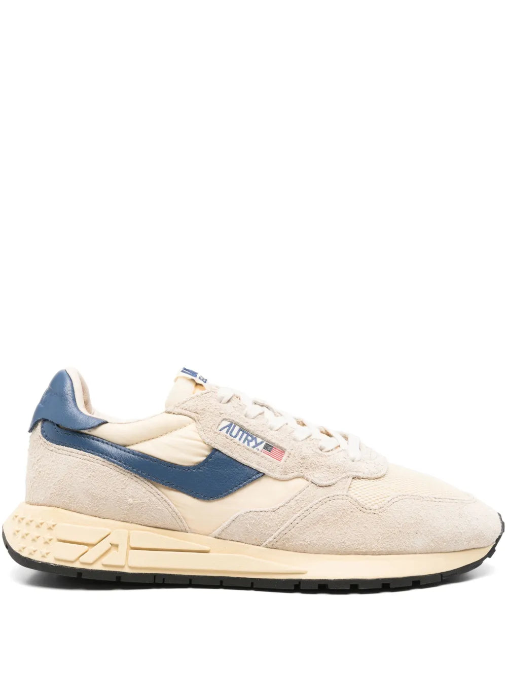 Exclusive Autry Reelwind Sneakers — Beige — Size US M 3.5 - US W 5 — Front View