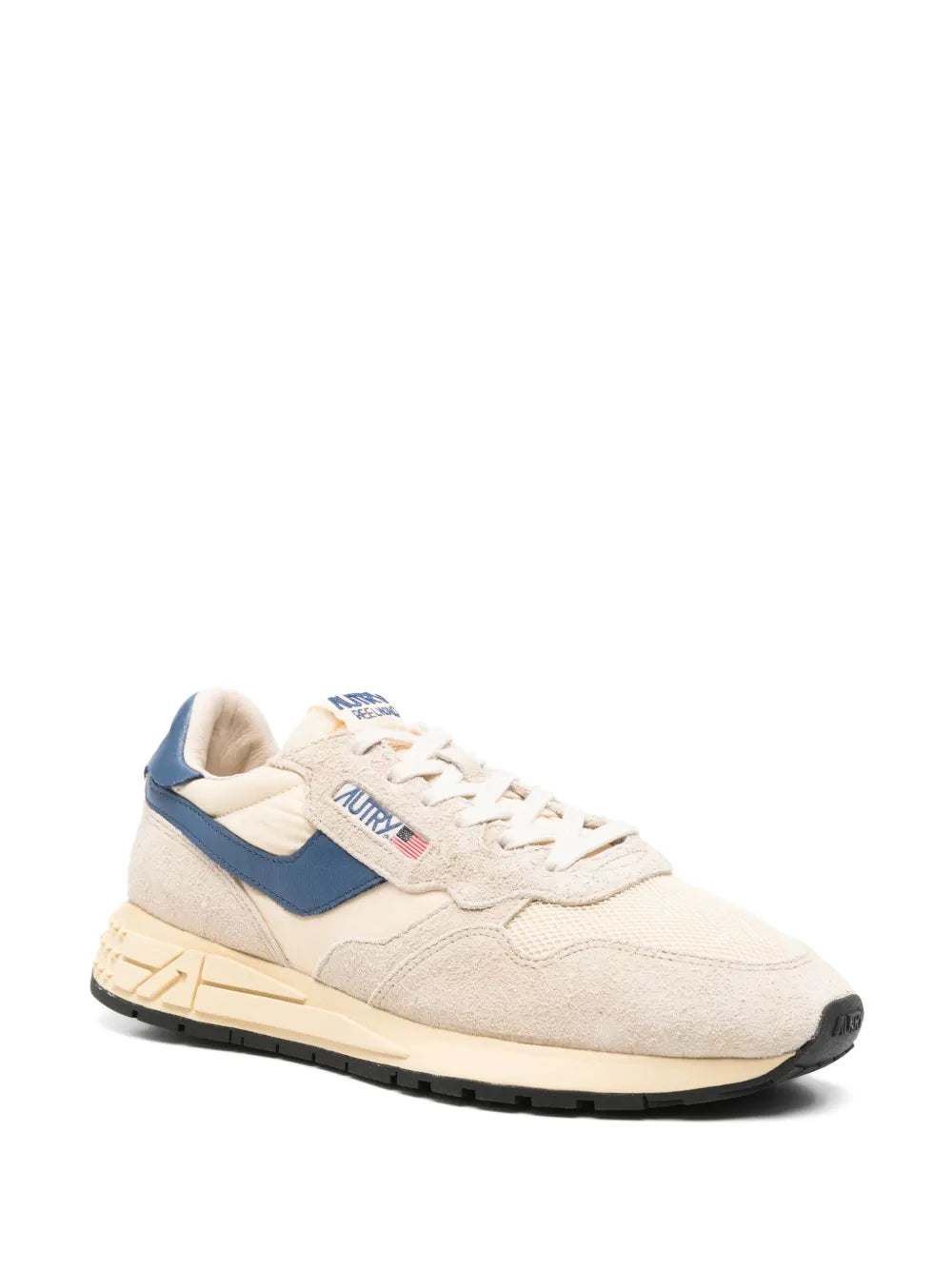 Exclusive Autry Reelwind Sneakers — Beige — Size US M 3.5 - US W 5 — Side View