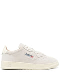 Exclusive Autry Medalist Sneakers — Light Beige — Size US M 4 - US W 5.5 — Front View