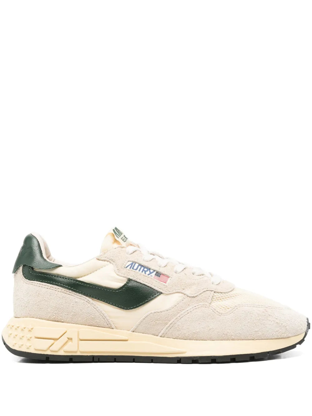 Exclusive Autry Reelwind Sneakers — Light Beige — Size US M 7.5 - US W 9 — Front View