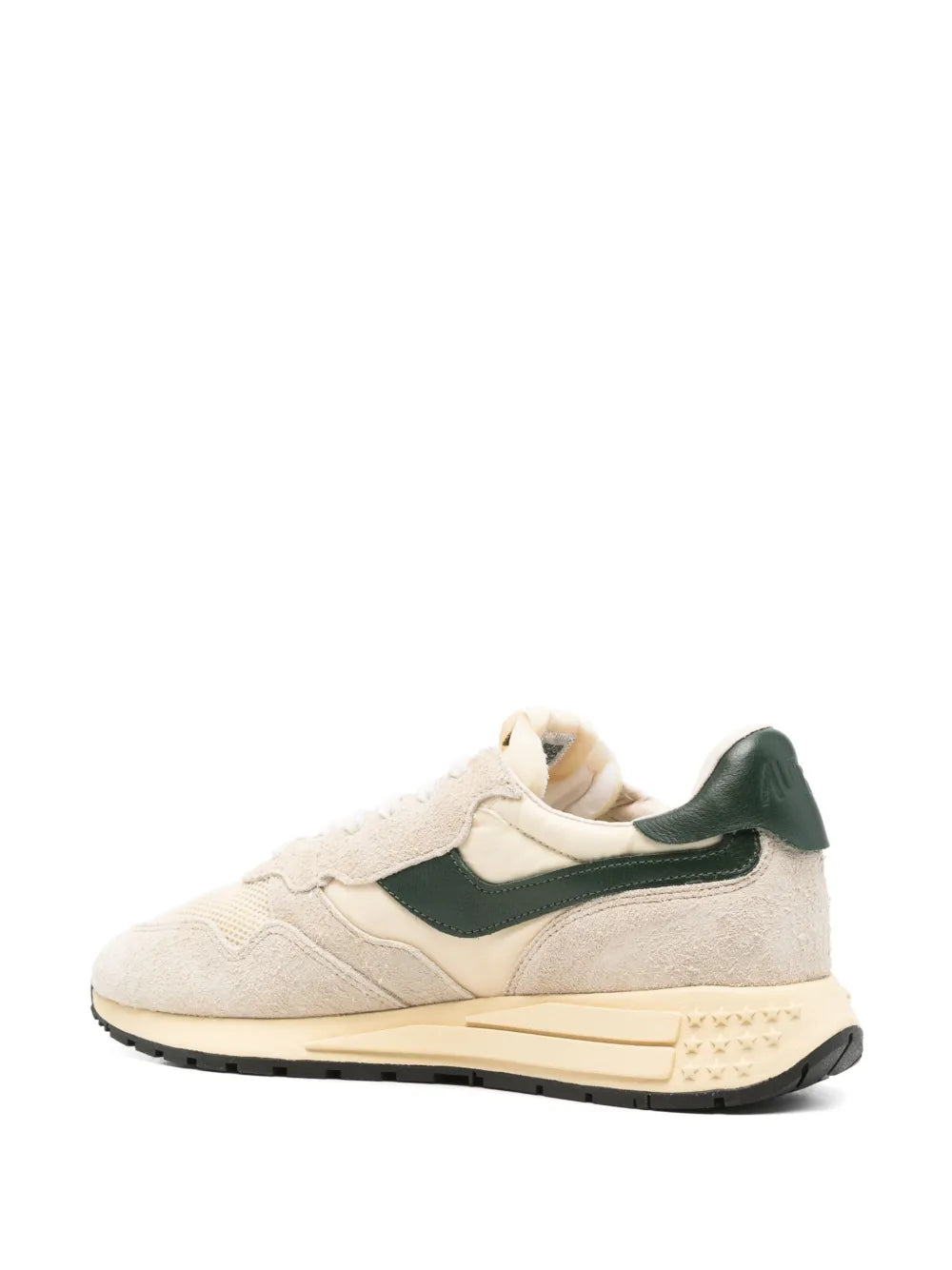 Exclusive Autry Reelwind Sneakers — Light Beige — Size US M 7.5 - US W 9 — Back View