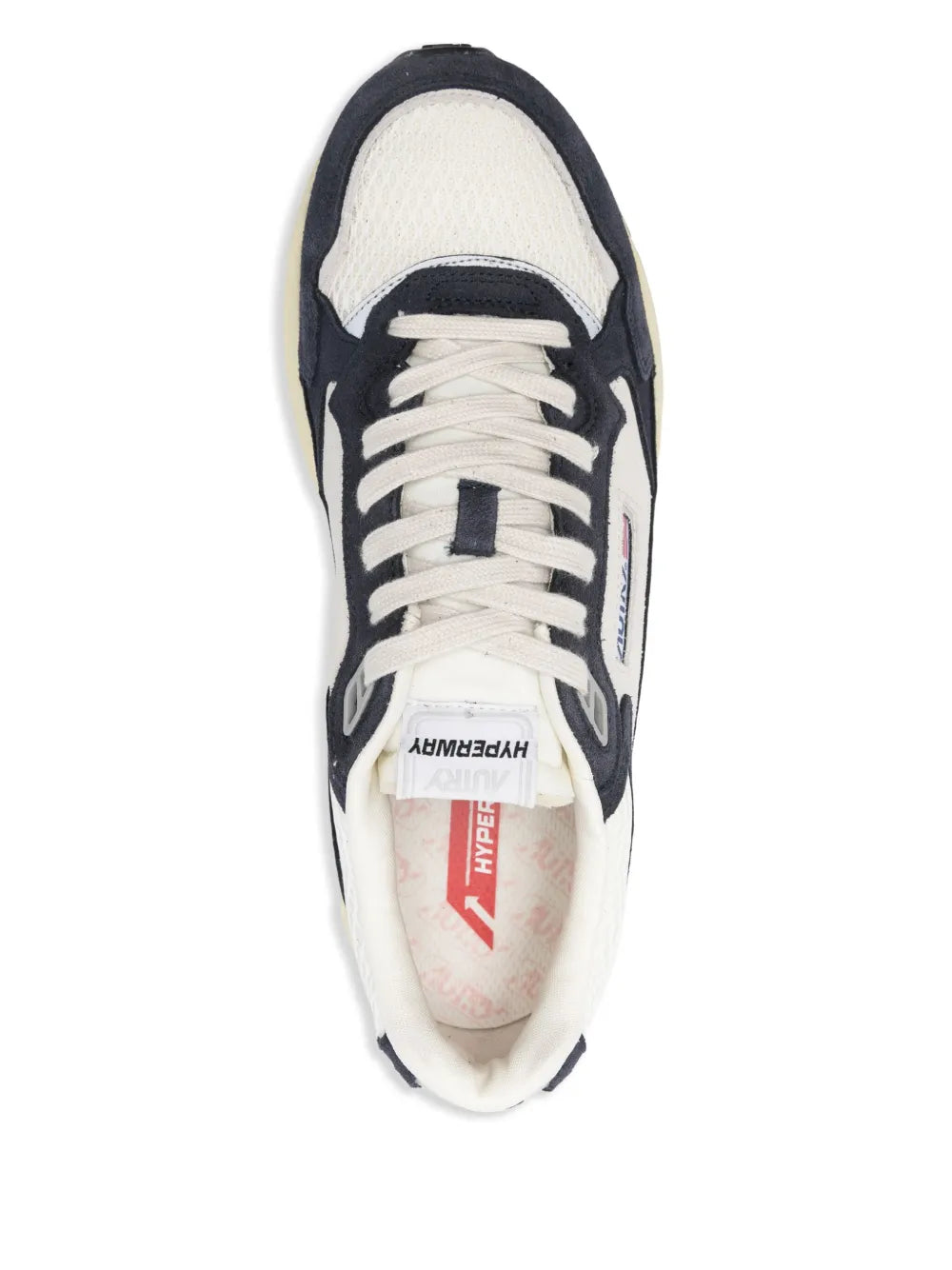 Exclusive Autry Hyperway Low-Top Sneakers — Blue — Size US M 7.5 - US W 9 — Top View