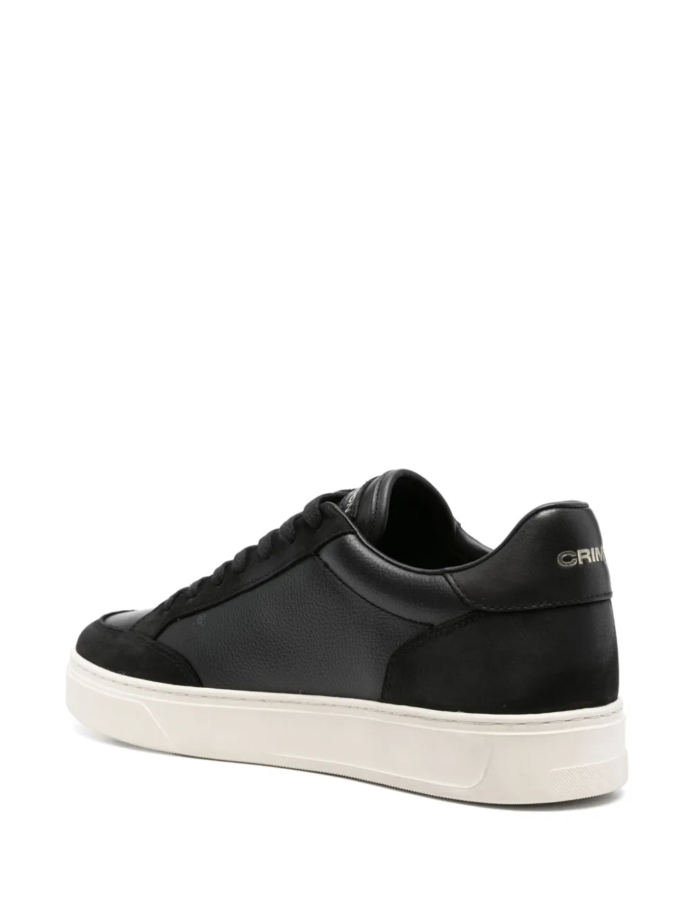 Exclusive Crime London Eclipse Sneakers — Black — Size US M 6 - US W 7.5 — Back View