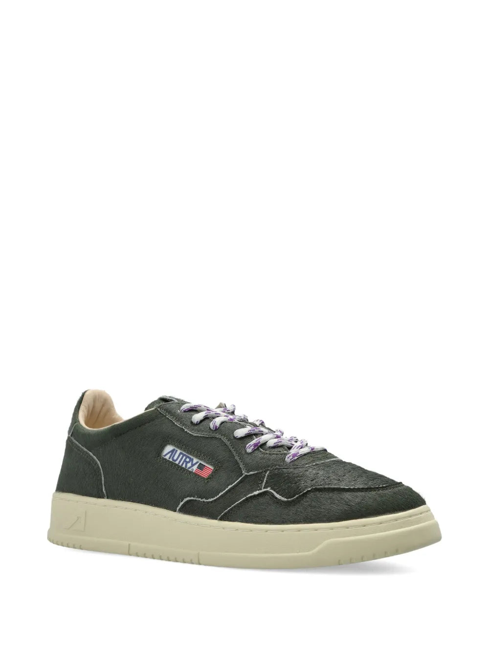 Exclusive Autry Medalist Sneakers — Green — Size US M 9 - US W 10.5 — Top View