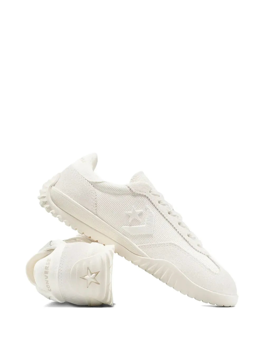 Exclusive Converse Run Star Sneakers — White — Size US M 5 - US W 6.5 — Side View