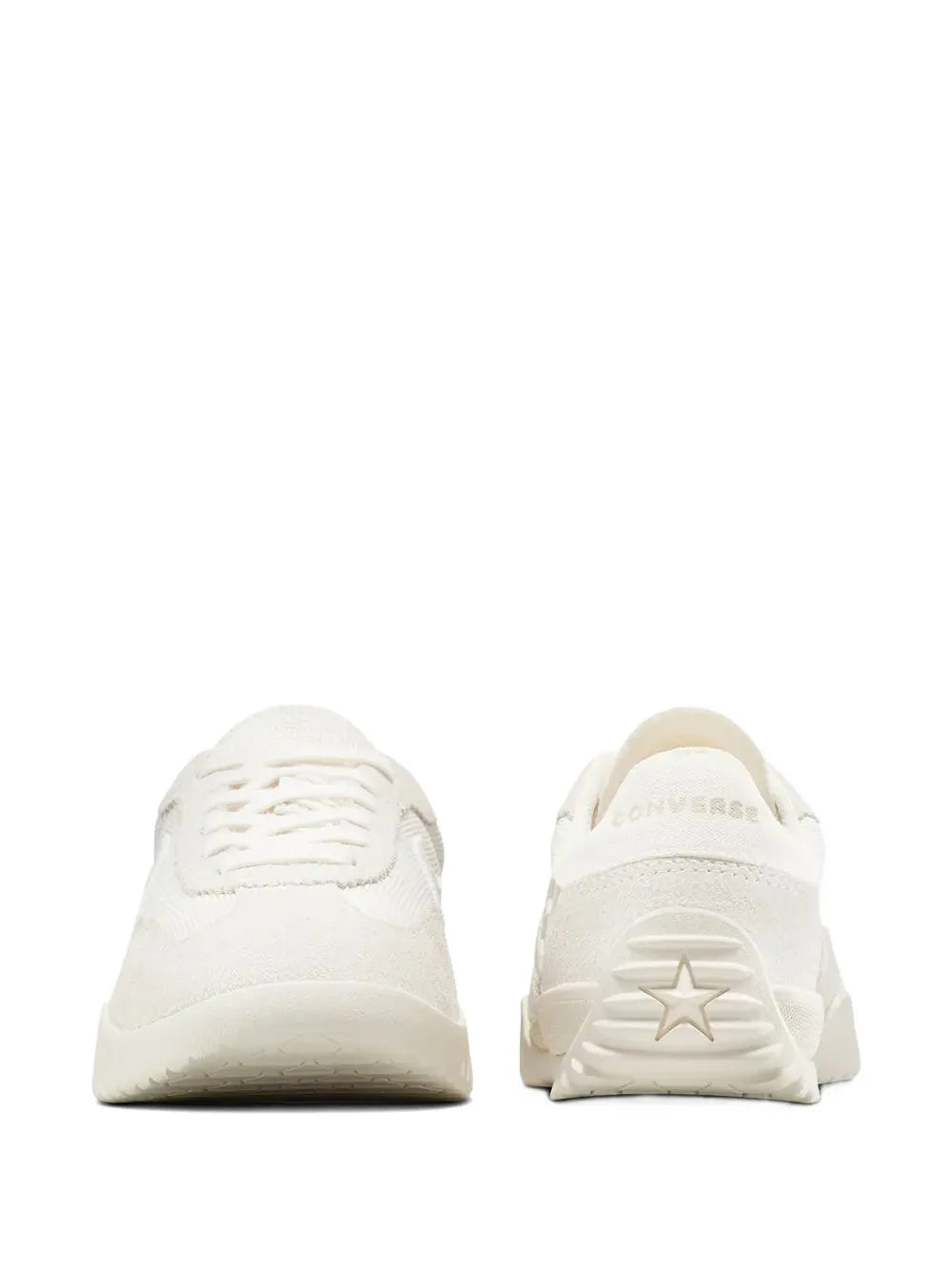 Exclusive Converse Run Star Sneakers — White — Size US M 5 - US W 6.5 — Top View