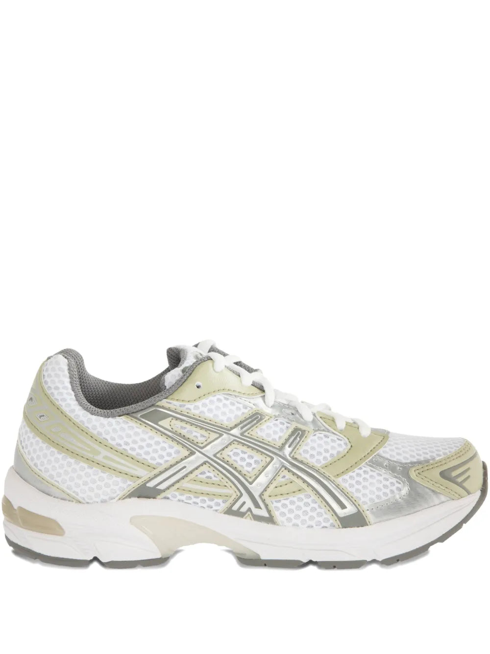 Exclusive Asics Gel-1130 Sneakers — White — Size US M 4 - US W 5.5 — Front View