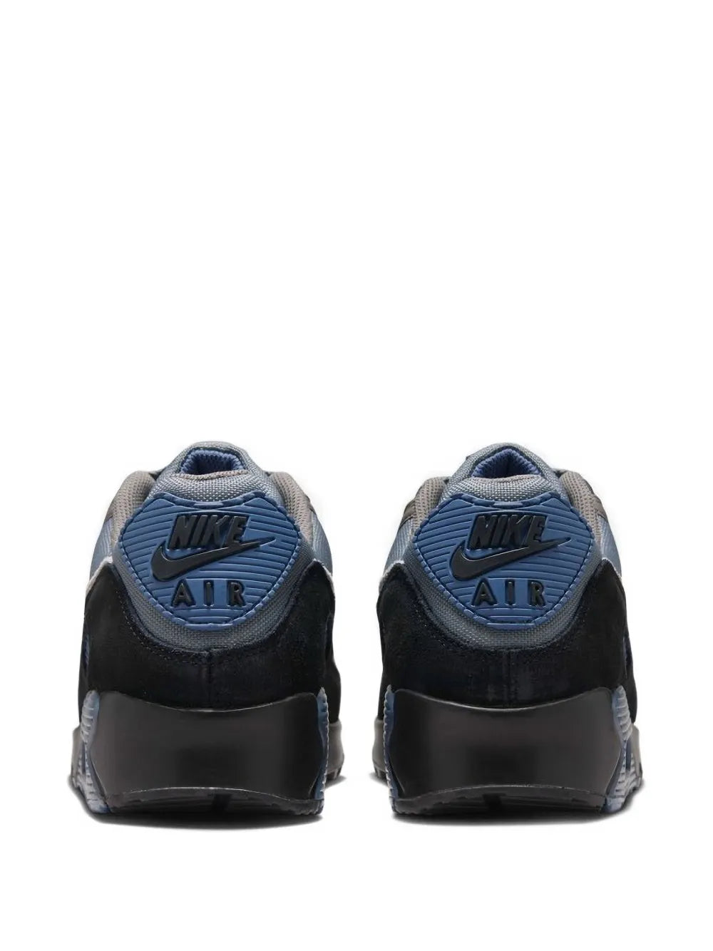 Exclusive Air Max 90 Sneakers — Grey — Size US M 8 - US W 9.5 — Back View