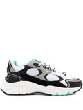 Exclusive Cleens Pulse Runner Sneakers — White/Mint Green — Size US M 7 - US W 8.5 — Front View