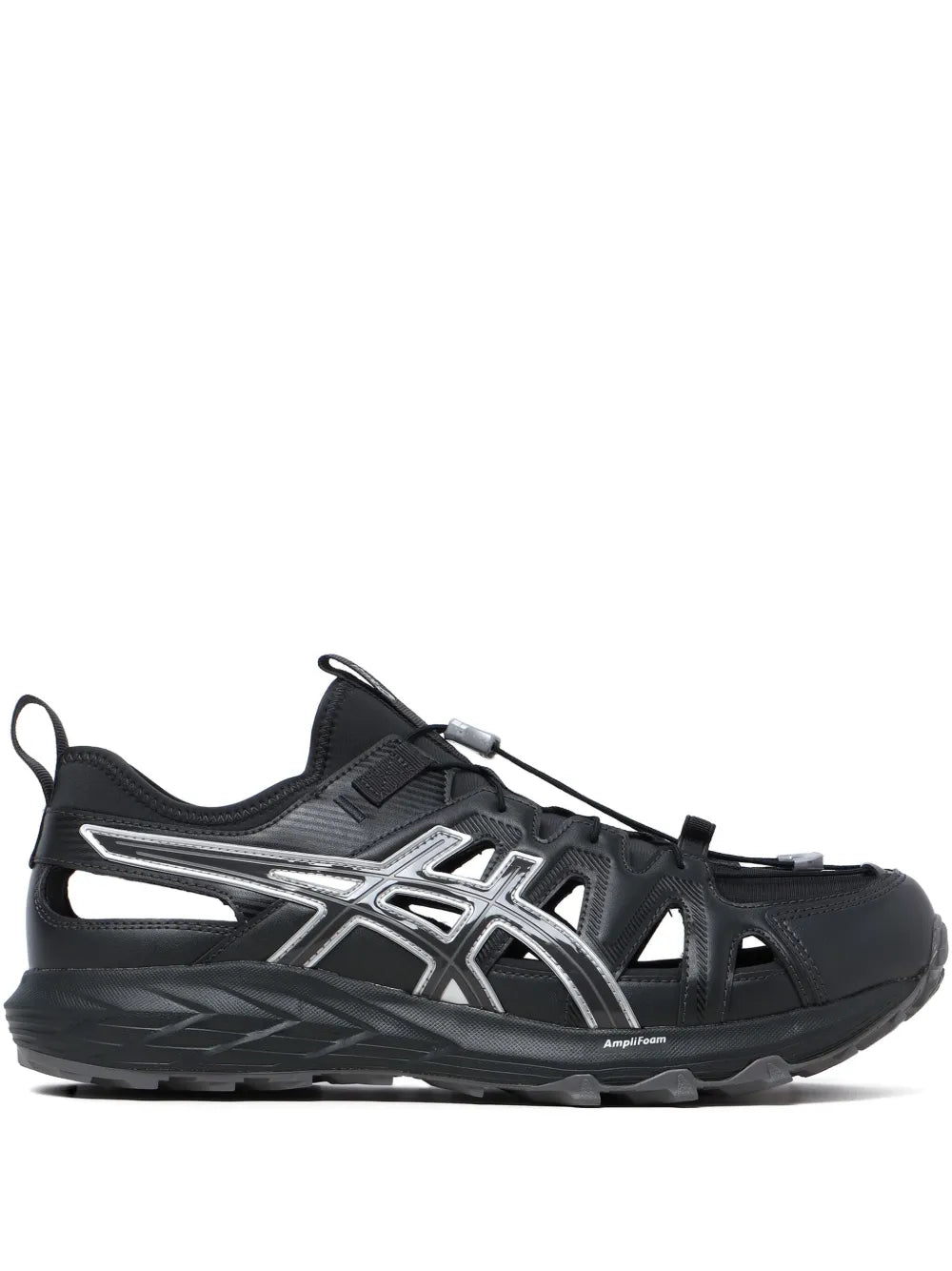 Exclusive Asics Gel-Sonoma Sneakers — Black — Size US M 6 - US W 7.5 — Front View