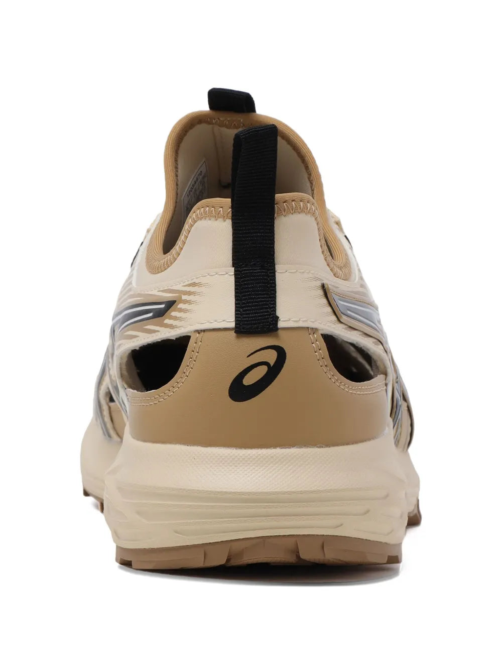 Exclusive Asics Gel-Sonoma Cut-Out Sneakers — Brown — Size US M 6 - US W 7.5 — Back View