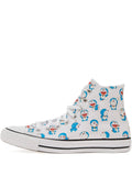 Exclusive Converse Doraemon Print High-Top Trainers — Same as shown — Size US M 4 - US W 5.5 — Front View
