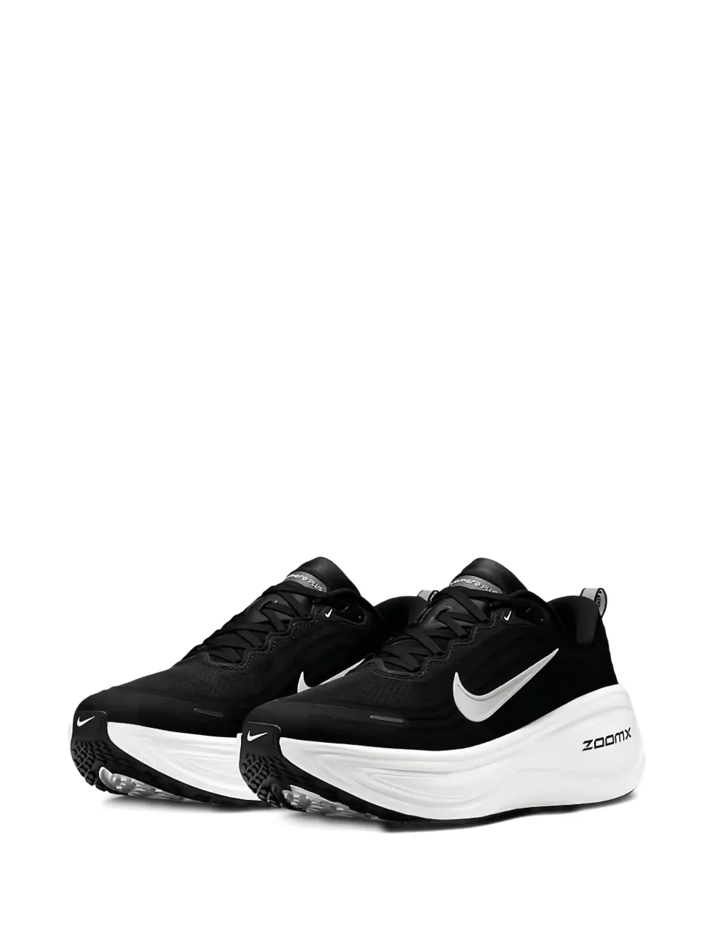 Exclusive Nike Vomero Plus Sneakers — Black — Size US M 9 - US W 10.5 — Side View