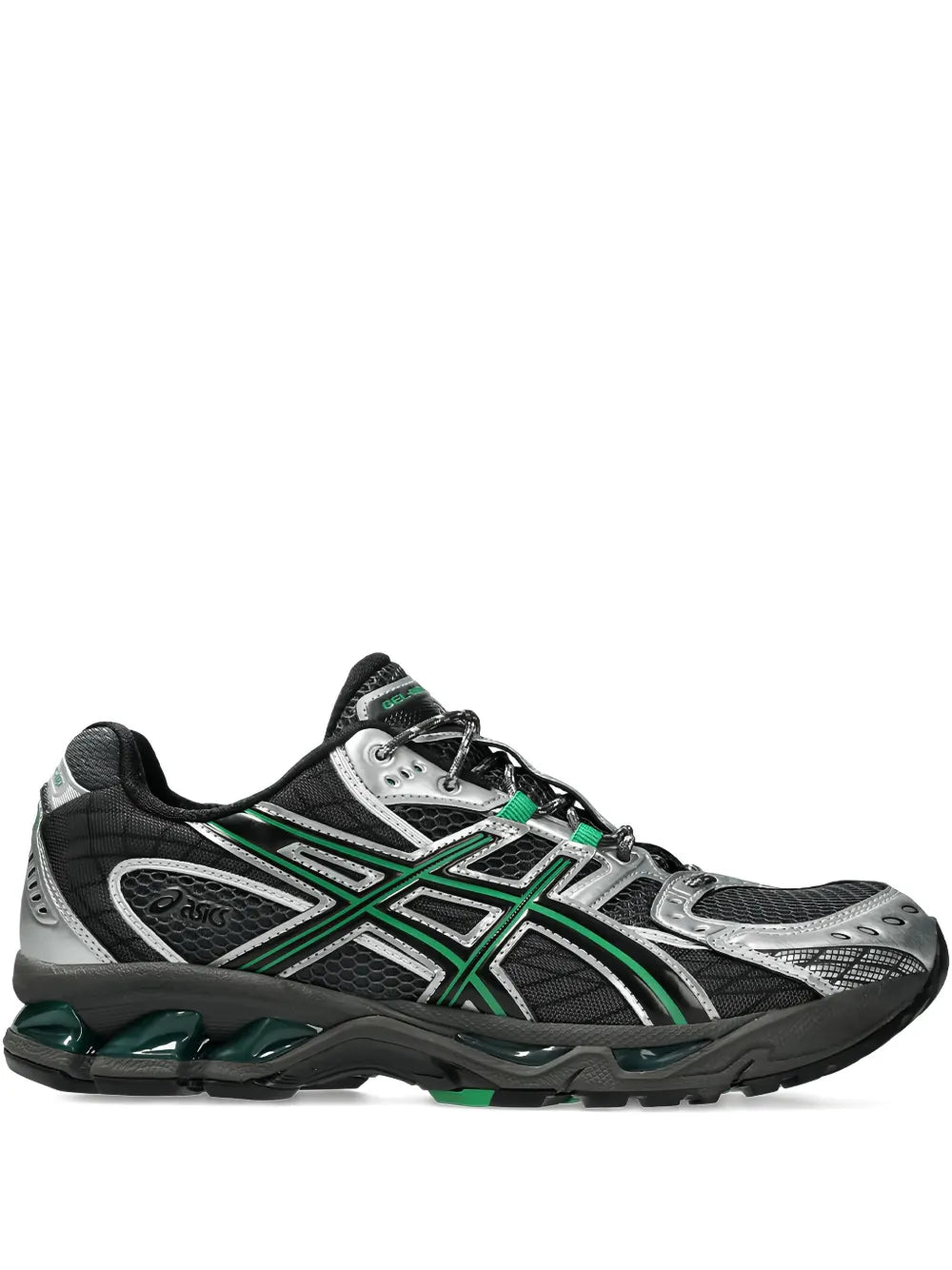 Exclusive Asics Gel Nimbus 10.1 Sneakers — Black — Size US M 5 - US W 6.5 — Front View