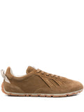 Exclusive Bally Suede Sneakers — Brown — Size US M 9 - US W 10.5 — Front View