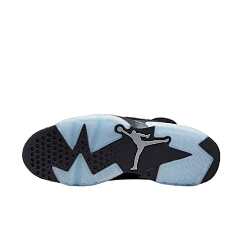 Exclusive Jordan Men's Air 6 Chrome — Ice Blue/Black-sail-white — Size US M5- UK 4.5- EUR 37 — Alternate View 14